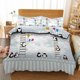thumbnail image 1 of Balloon Penguin Duvet Quilt Covers Pillow Case Bedding Sets3-Piece Bedding Set (1 Duvet Cover + 2 Pillow Shams), 1 of 3