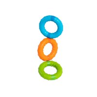 Fat Brain Toy Co - Silly Rings Anillos Con Textura E Imanes Para Bebe