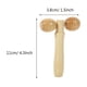 thumbnail image 1 of 1pc Multi-Functional Wooden Massage Roller for Neck, Arms, Back, Waist, Thighs - Helps Ease Muscle Tension and Promote Circulation, 1 of 3