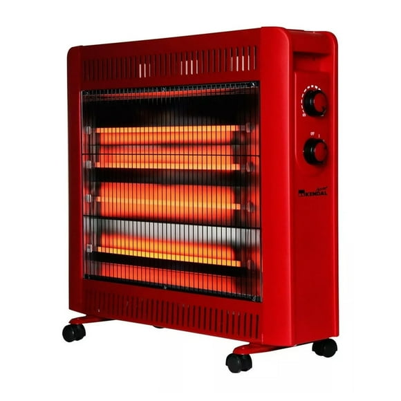 Estufa Eléctrica Roja de Cuarzo KC-220