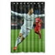 thumbnail image 1 of Cortina de ducha de Cristiano Ronaldo Cr7, juego de cortina de baño con ganchos, tamaño 48 x 72 pulgadas, 1 of 3