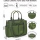 thumbnail image 3 of ZHMO Canvas Tote Bag for Women, bolso tote de lona para mujer, 3 of 3