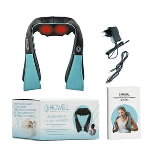Masajeador De Cuello Espalda Howell Cervical V4 Celeste