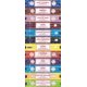 thumbnail image 2 of Set de 12 varillas de incienso Satya Bangalore Nag Champa de 15 g, 2 of 6