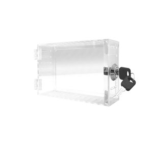 Magideal - Caja De Bloqueo Para Termostato, Cubierta Protectora Para Termostato, Accesorios Universales Para Termostato Con 2 Llaves Para Restaurantes, Hoteles Y