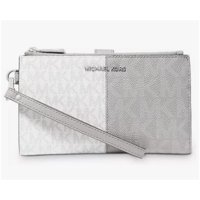 Billetera Michael Kors Jet Set Double Zip Wristlet