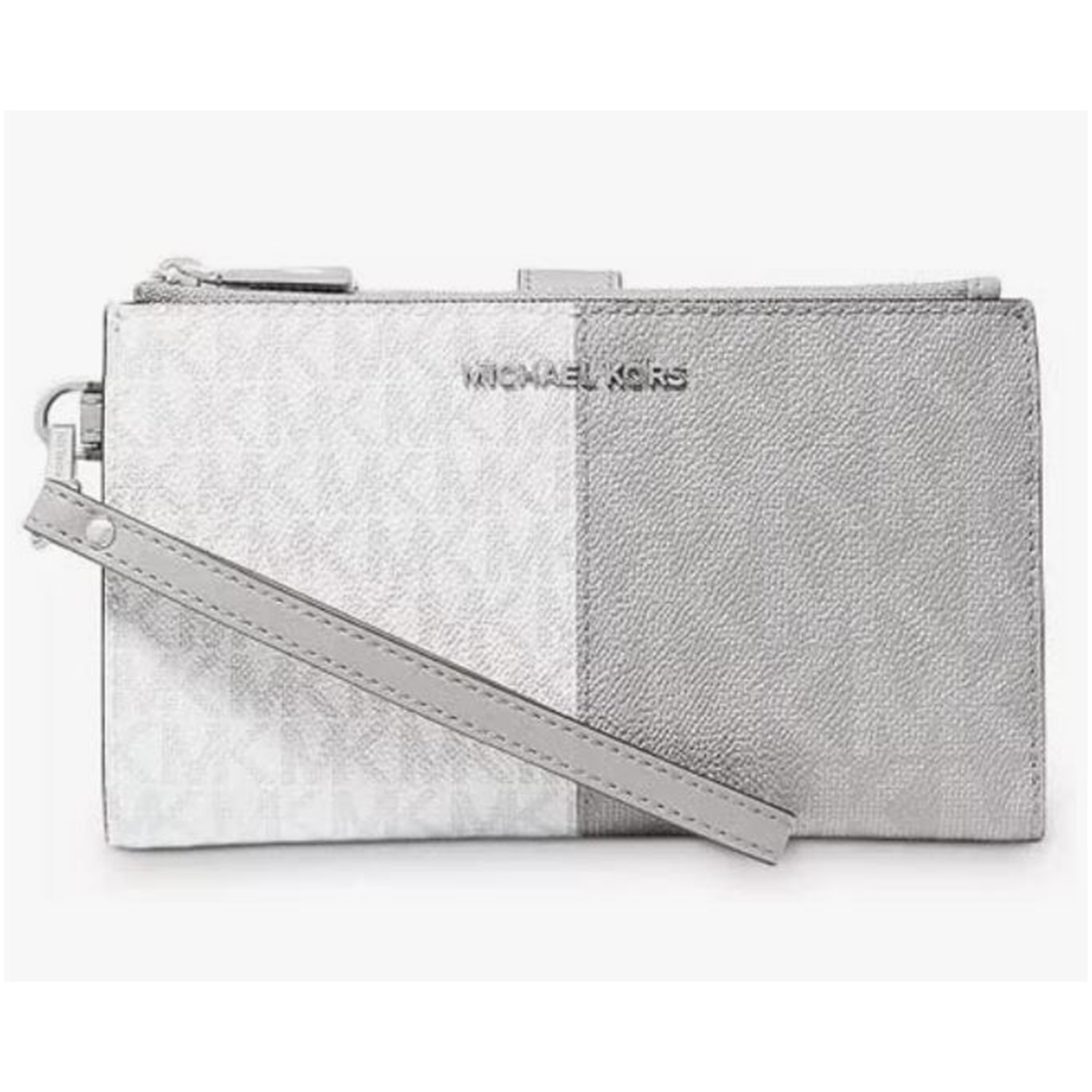 Billetera Michael Kors Jet Set Double Zip Wristlet