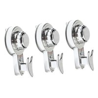 Magideal - Ganchos De Succión, Ganchos Para Toallas De Cocina, Colgador De Vacío Duradero Extraíble Para Hotel, Colgador De Succión Para Dormitorio, Ganchos De Plata