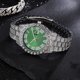 thumbnail image 4 of Reloj HUNRUY Hip Hop Iced-Out Bling Diamond Quartz 42 mm para hombre, 4 of 4