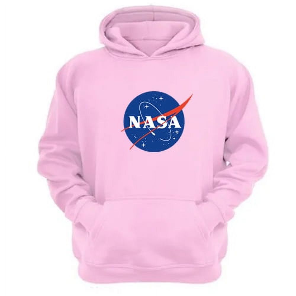 Genérico - Polerón Canguro Nasa Rosa Talla L Unisex