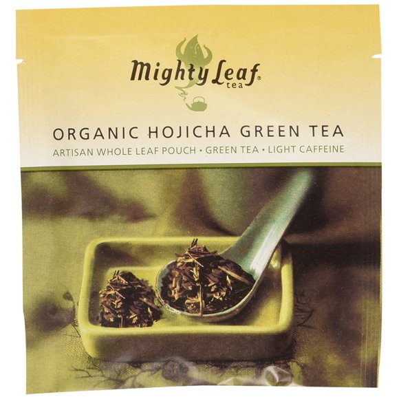 Té verde orgánico Hojicha Mighty Leaf, 100 sobres