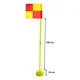 thumbnail image 2 of Pack 4 Banderines Corner Enroscable Con Base 1.50 Mtrs, 2 of 2