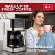 thumbnail image 2 of Cafetera Melitta Aroma Tocco Glass Programable de 10 Tazas, 2 of 7