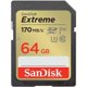 thumbnail image 1 of Tarjeta de Memoria SD SanDisk Extreme 64 GB UHS‑I U3 SDXC, 1 of 3