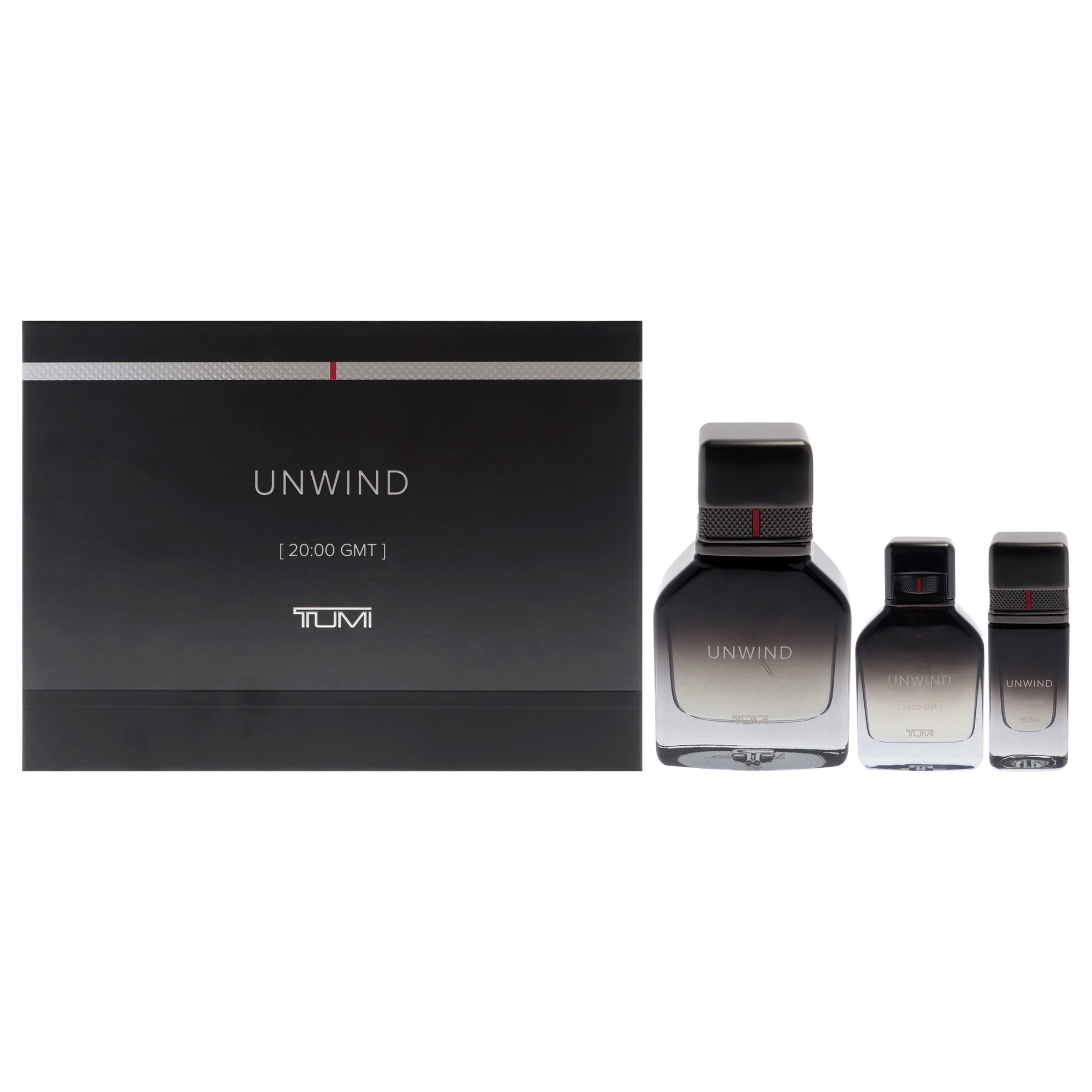 Set De Regalo Perfume Tumi Unwind Edp 100ml + 30ml + 15ml Hombre