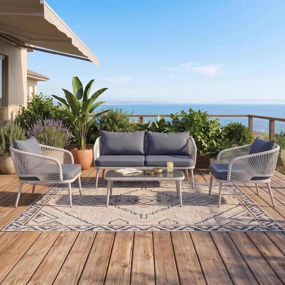 Juego de Terraza Living 4 Personas