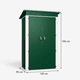 thumbnail image 2 of Bodega exterior techo simple 120x90 1.08 M2 - Green SS-03, 2 of 6