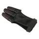 thumbnail image 3 of Guantes De Tiro Con Arco Adultos Niños Dedos Pestaña Dedos Ajustables Ayudas De Entrenamiento, 3 of 3