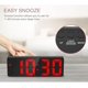 thumbnail image 1 of Reloj Despertador LED con Espejo GH0712L Luz Roja, 1 of 3