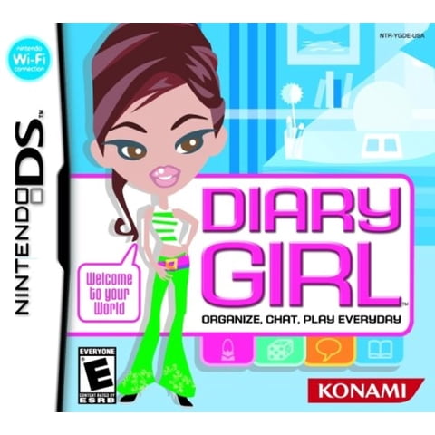 Diary Girl De Konami Para Nintendo Ds Con Chat Wi-Fi