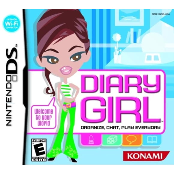 Diary Girl de Konami para Nintendo DS con chat Wi-Fi