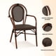 thumbnail image 5 of Silla Provence Parisina Rattan con reposabrazos - Café Oscuro, 5 of 7