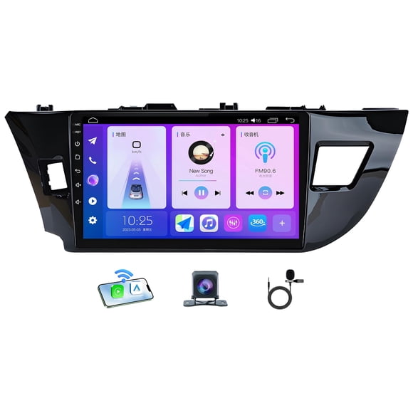 Radio de coche Jingelsye para Toyota Corolla 2014-2016 con Android 13