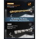 thumbnail image 5 of Juego de brocas COMOWARE Titanium Twist, 16 unidades, HSS, 1,5 a 6,4 mm, 5 of 7