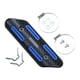 thumbnail image 4 of Protector Térmico De Escape Para Motocicleta, Cubierta Protectora Térmica Para Piezas De Repuesto De Primera Calidad, Color Azul, 4 of 5