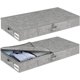 thumbnail image 1 of Contenedor Bajo Cama Kukikan Slim 33.5 x 15.8 x 4.5 in, 40 L, 1 of 3