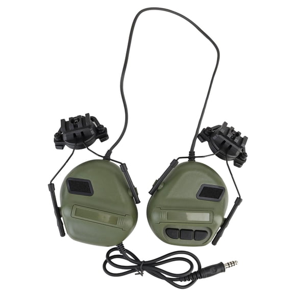 Auriculares Con Casco Para Caza, Comunicación Por Radio PTT