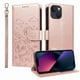 thumbnail image 2 of Funda Billetera FOXDOCK Compatible con iPhone 14 Plus , Diseño Perrito Tierno, Ranuras para Tarjetas y Soporte Plegable, 2 of 6