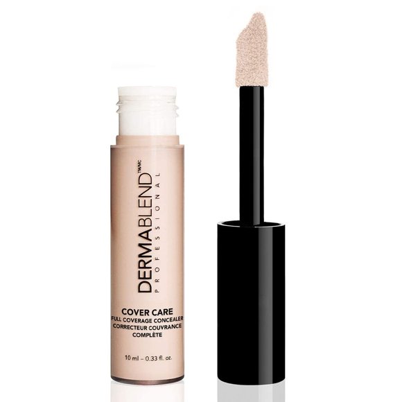 Corrector Dermablend Cover Care, cobertura total, hidratación de 24 horas