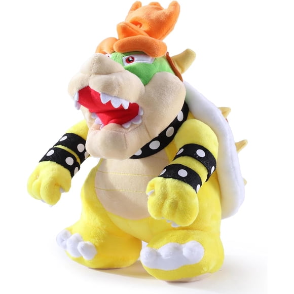 Peluche de peluche MJJAOQYF Bowser Mario All Star 25 cm amarillo