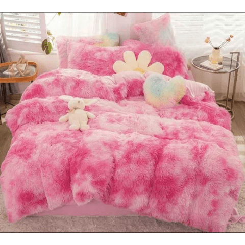 Mundo Shopping - Plumón De Invierno Peludos Con Chiporro King