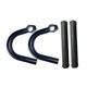 thumbnail image 1 of Manillar De Bicicleta De Aleación De Aluminio Con Agarre Cómodo Para Bicicletas De Montaña Al Aire Libre Con Funda Negra, 1 of 5