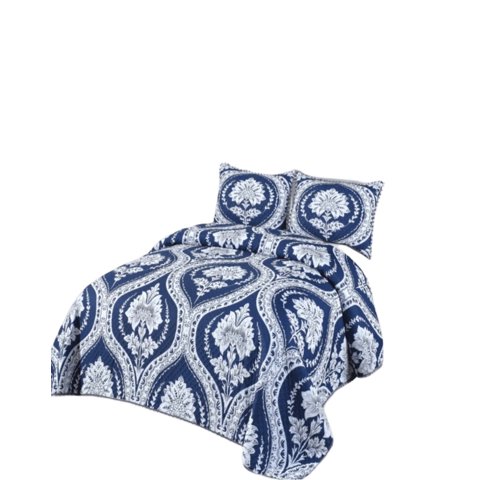 Todo Para El Hogar - Cubrecama Ligero De Verano Con Pompones - Elegantes 2P