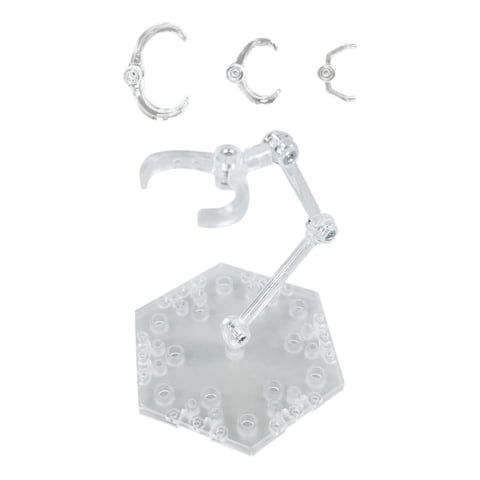 Magideal - Base De Soporte De Figura De Acción De Montaje Acrílico Para Modelos De Muñecas 1/144, Juguete Profesional De Fácil Instalación, Regalo De Cumpleaños Estilo C