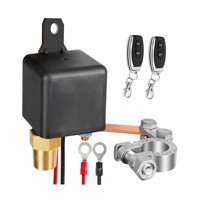 Magideal - Interruptor De Desconexión De Batería Remoto Universal De 12 V Que Evita La Descarga De La Batería Con El Control Remoto Estilo D