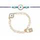 thumbnail image 1 of Pulsera Eximious India Rakhi Lumba con Ojo Malo, 1 of 6