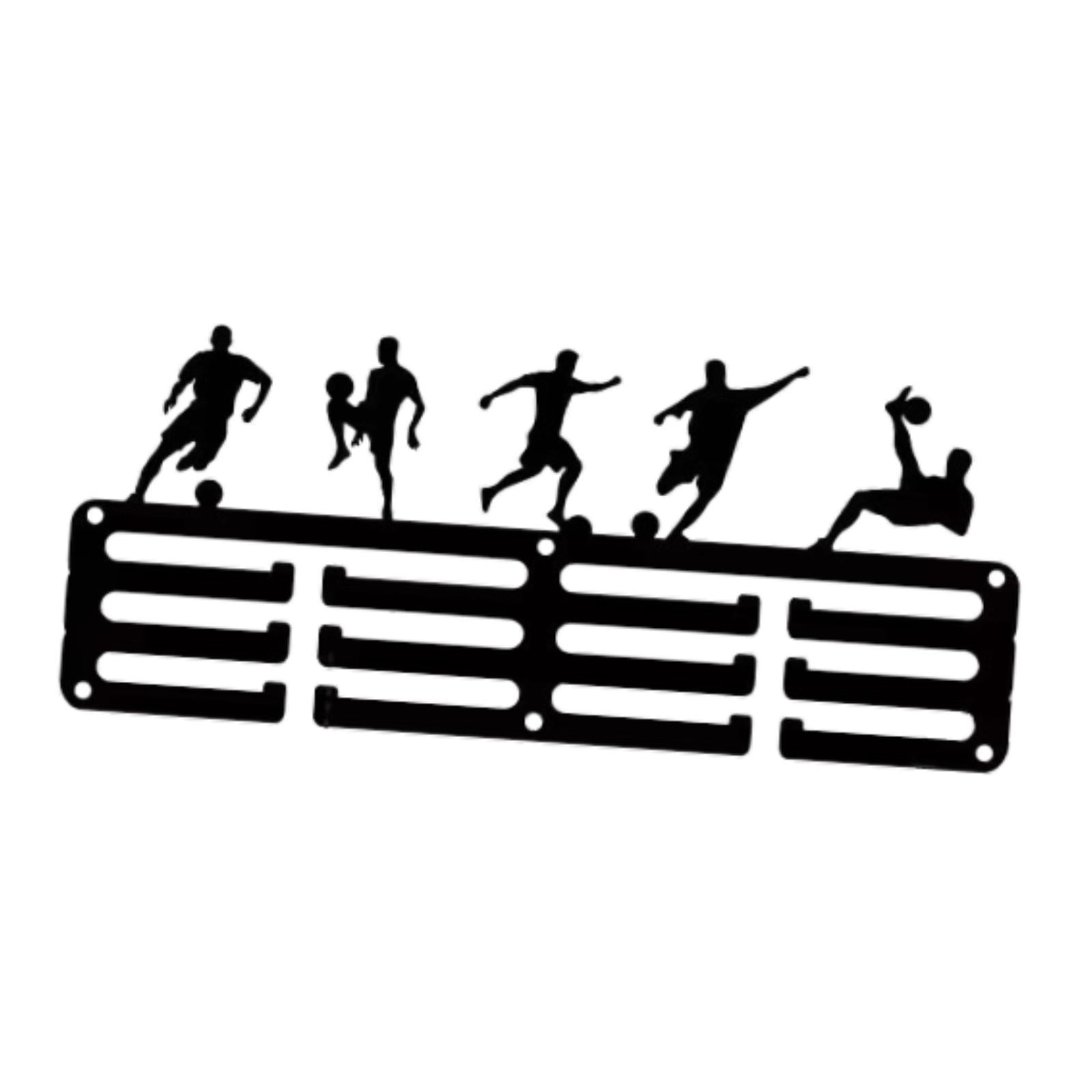 Magideal - Colgador De Medallas De Pared, Soporte De Pared, Soporte De Medallas Estable, Colgador Para Jugadores De Tenis De Mesa, Fútbol, Deportivos,