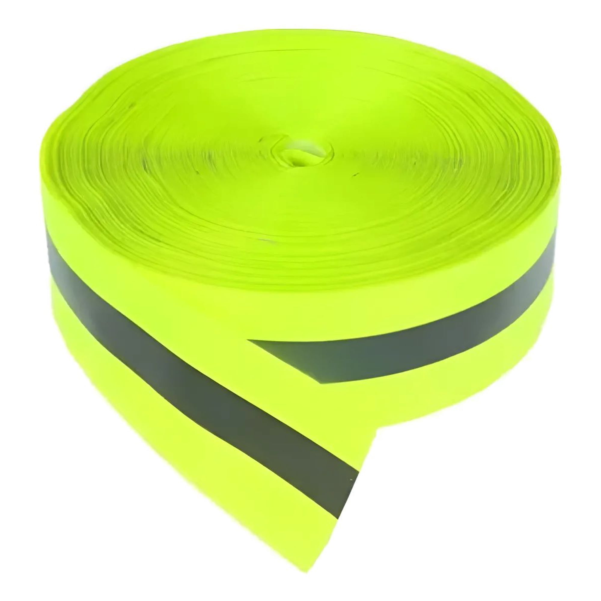 Metalfer - Cinta Reflectante Dia Y Noche 2 X 100m Amarillo Reflectivo