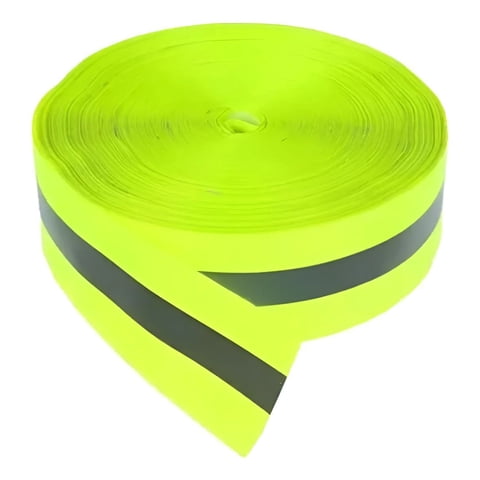 Metalfer - Cinta Reflectante Dia Y Noche 2 X 100M Amarillo Reflectivo