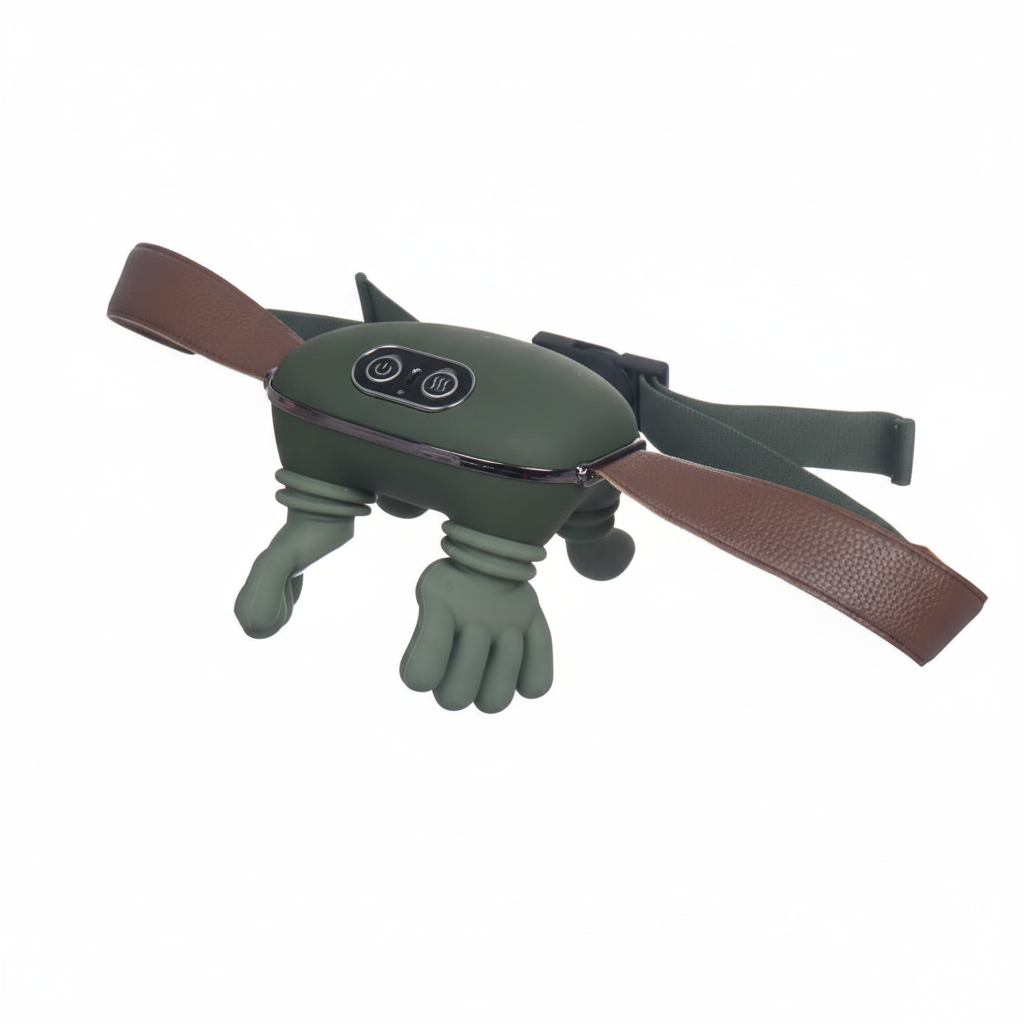 Baima - Masajeador Eléctrico Cervical Portátil Recargable 14.5Cm Tipo Pulpo Relax