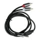 thumbnail image 3 of Cable De Audio Estable De 3 5mm A 2 Rca Y Para Altavoz Tv Auriculares 2m, 3 of 5