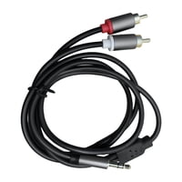 Bothyi - Cable De Audio Estable De 3 5Mm A 2 Rca Y Para Altavoz Tv Auriculares 1M