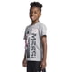 thumbnail image 2 of Remera Messi para niño, corte slim fit, estampado gráfico, algodón, gris jaspeado, talle 8, 2 of 4
