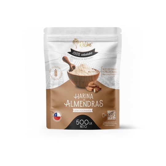 Harina De Almendra 500 g Relive