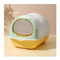 Genérico - Arenero De Gatos Bandeja Sanitaria Baño De Mascota Pala Xl Color Blanco