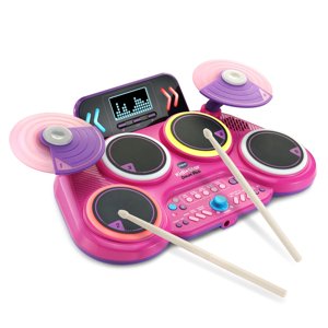 Tambor Pad Vtech Kidi Star Pink Con 20 Sonidos Estilo Batería